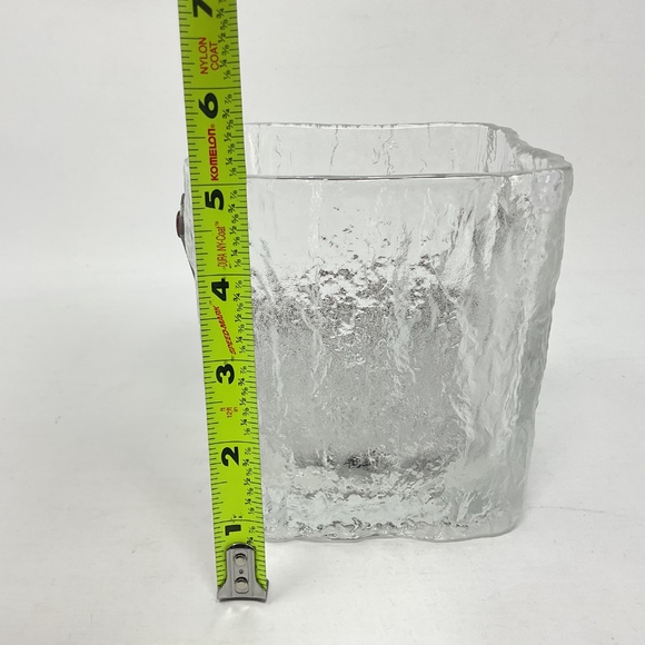 Hoya Crystal Textured Ice Glacier Ice Bucket with Insert - Picture 9 of 10